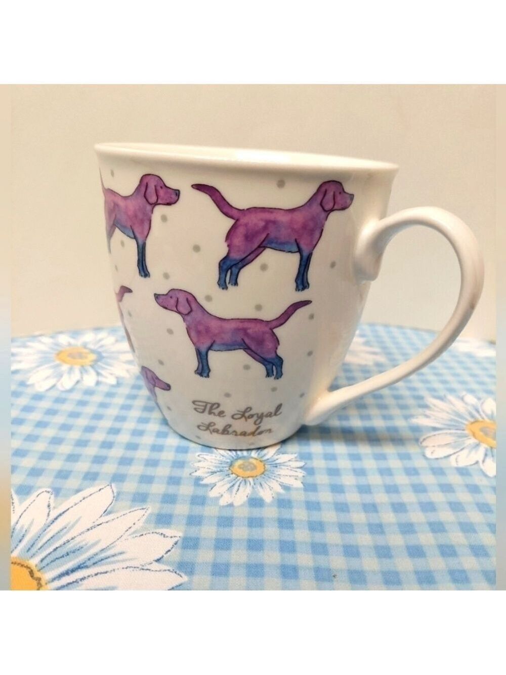 The Milly Green Loyal Labrador Large  Mug